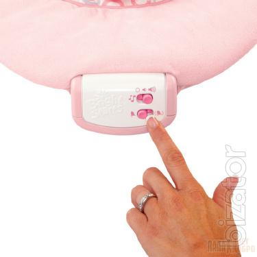 Rocking chair "Flowery Dreams, Bright Starts for babies from 0 months, weighing from 3 to 11 kg 