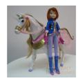 Bloom And Unicorn, WinX bloom and peg on the wings of magic 