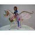 Bloom And Unicorn, WinX bloom and peg on the wings of magic 