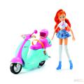 Bloom And Her Scooter, WinX Special gift edition - new "bloom and her scooter."