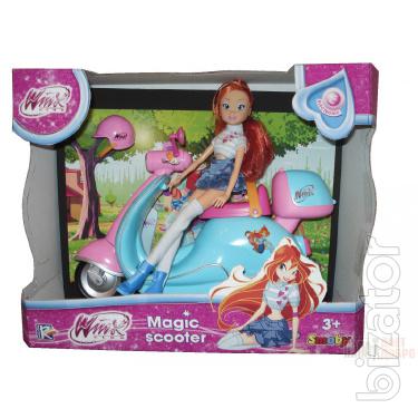 Bloom And Her Scooter, WinX Special gift edition - new "bloom and her scooter." 