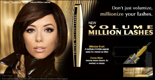 Mascara Volume Million Lashes by L'oreal 