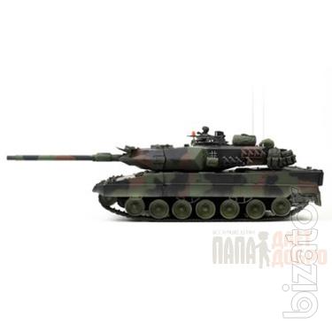 RC Tank German Leopard 2 A6 NATO 1:24 Airsoft /JR (Camouflage RTR Version) 