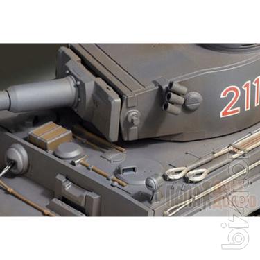 RC Tank German Tiger I EP 1:24 Airsoft/JR (Grey RTR Version) 