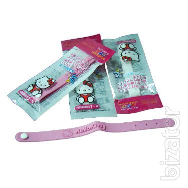 Bracelet Hello Kitty mosquito repellent set 3 PCs 