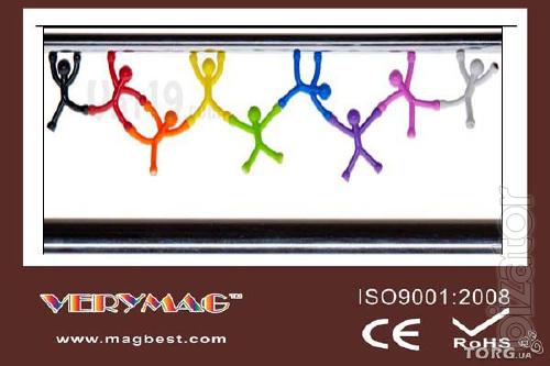 The novelty. Q-man flexible magnetic men 
