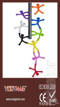 The novelty. Q-man flexible magnetic men 
