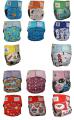 Cheap reusable Coolababy diapers with Velcro