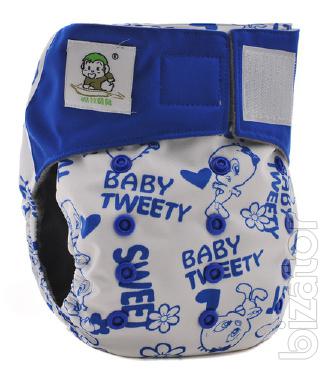Cheap reusable Coolababy diapers with Velcro 