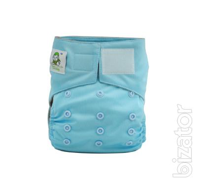 Cheap reusable Coolababy diapers with Velcro 