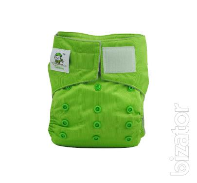 Cheap reusable Coolababy diapers with Velcro 