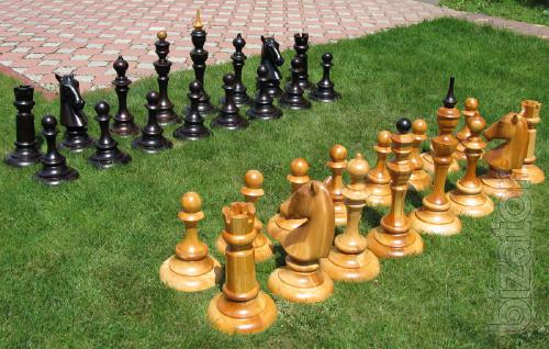 Chess is great, street of wood and plastic. 