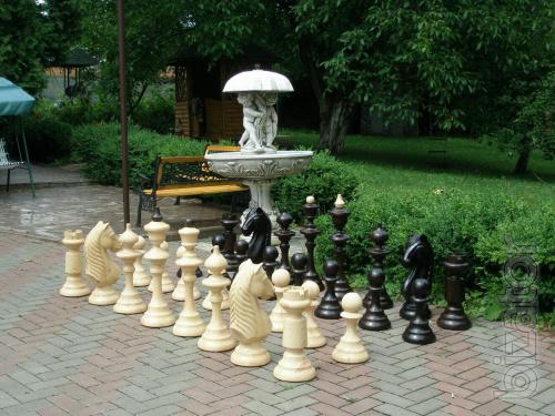 Chess is great, street of wood and plastic. 
