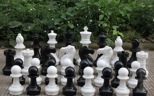 Chess is great, street of wood and plastic. 