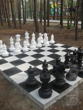 Chess is great, street of wood and plastic. 