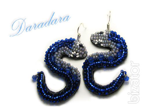 Earrings Snake 