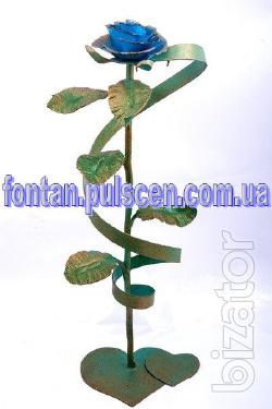 Forged forged rose rose Cowan rose - gift for girl ( Kiev Kharkov Odessa Lviv Dnipropetrovsk, Poltava. affordable price) 