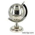 Globe metal table