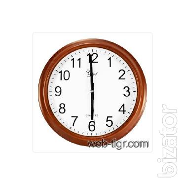 Wall clock wood JIBO PW915-1700-1 