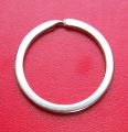 The ring is flat Nickel
