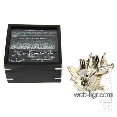 The sextant in a gift box 