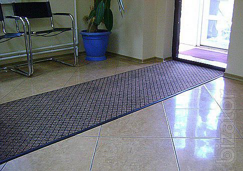 Entrance flooring, entrance, entrance mats, runners, mats in the dressing room. 