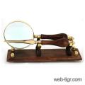 Table set: magnifier and letter opener
