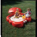 Children's sandbox with cover 