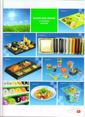 disposable tableware, containers, packaging 
