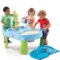 A table for playing with sand and water Falls