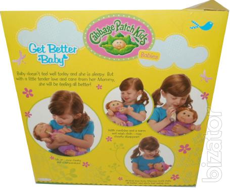 The doll is from United States (new) "Cabbage Patch Kids Get Better Baby 