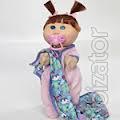 The doll is from United States (new) "Cabbage Patch Kids" Baby sling Blue 