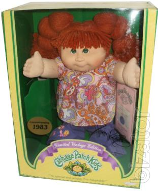 Vintage doll from the U.S. (new) "Cabbage Patch Kids" Vintage Kid Girl Rachael 