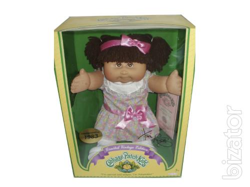 Vintage doll from the U.S. (new) "Cabbage Patch Kids" Vintage Kid Girl Bailey 