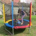 Trampoline with safety net 244Cm 