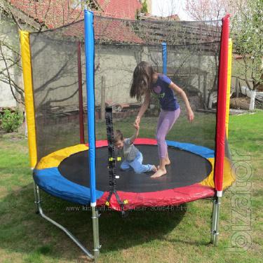 Trampoline with safety net 244Cm 