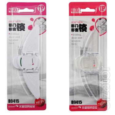 A blocking lock for sliding systems (wardrobe, sliding window) 