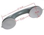 Auxiliary handle for children in the bathroom 