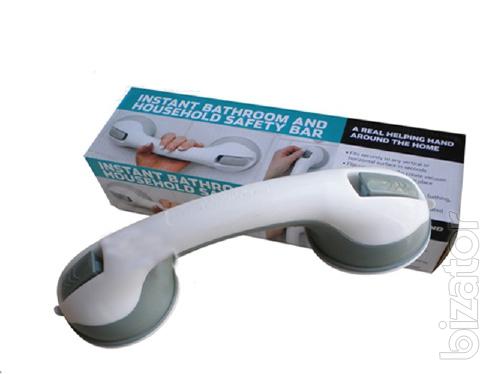 Auxiliary handle for children in the bathroom 
