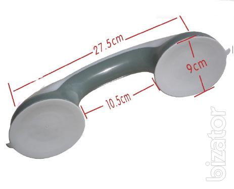 Auxiliary handle for children in the bathroom 