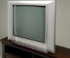 A protective shield on the control panel TV