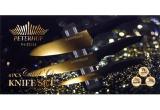 Knife set Peterhof Gold steel