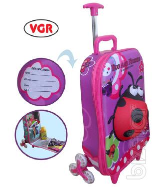 Children's suitcases on wheels for interesting trips (Italy) 