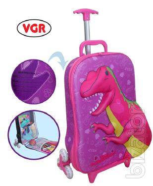 Children's suitcases on wheels for interesting trips (Italy) 