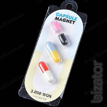 The fridge magnets Pills - Pill" (3 PCs) (HK044M) 