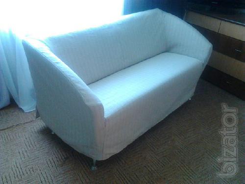 Sewing slipcovers on upholstered furniture 