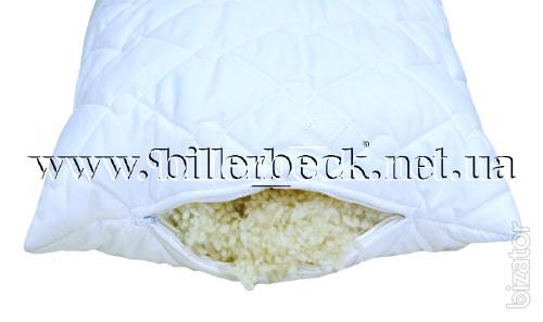 Pillow Lotus zippered quilted cover Billerbeck 
