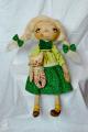 Author's textile doll handmade