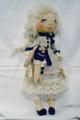 Author's textile doll handmade 