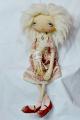 Author's textile doll handmade 